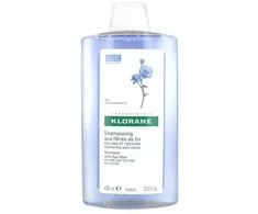 "Klorane" apimties ir tekstūros šampūnas su linų pluoštu 400ml