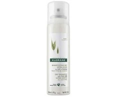 Klorane Extra Gentle Sausas šampūnas Su avižų pienu, 150 ml