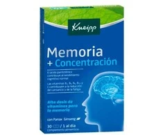 Kneipp Atminties koncentracija 30 kapsulių