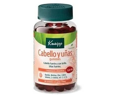 Kneipp Hair And Nails maisto papildai plaukams ir nagams 60 vnt guminukų