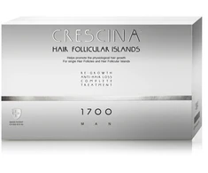 Labo Crescina Follicular Islands 1700 For Growth Stimulation Ampoules Treatment Serum For Scalp For Men, 20 vnt.