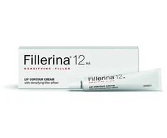 „Crescina Labo Fillerina 12HA“ tankinantis užpildas, 5 laipsnio, drėkinantis ir stangrinantis lūpų kontūro kremas, 15 ml