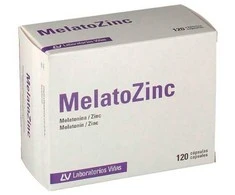 Laboratorio Vinas Melatozinkas 120 kapsulių 1mg