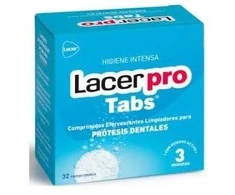 "Lacer Protabs" dantų protezų valymo tabletės 32 vnt