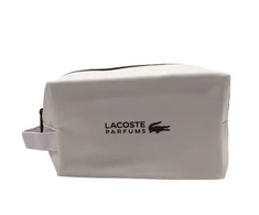 Lacoste, Lacoste, Textile Bag, Toiletry, Baltas, For Men