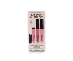 Bare Minerals Lacquer On The Fly Set BareMinerals: Gen Nude Liquid Lipstick Cant Even 3.7 ml + Gen Nude Liquid Lipstick Dahling 3.7 ml + Gen Nude Liquid Lipstick Major 3.7 ml