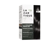 Lazartigue La Couleur Absolue Permanent Hair Dye 1.00 Intense Juodas, 143 ml