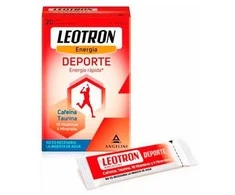 Leotron Sport 20 burnoje tirpstantys paketėliai