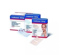 "Leukosan" siūlinės juostos 6 X 38 mm ir 6 X 75 mm 2 vienetai Bsn Medical