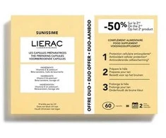Lierac Sunissime Bronceado maisto papildas saugiam buvimui saulėje 2 x 30 vnt kapsulių