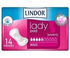 Lindor Light Urinary Incontinence Absorbent MoliMed Maxi 660 ml 14 vnt įklotų