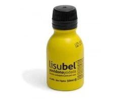 Lisubel Povidona Yodada antiseptinė priemonė žaizdai ar įdrėskimui dezinfekuoti 10 50ml