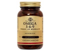 maisto papildas Solgar Omega 3-6-9 60 kapsulių