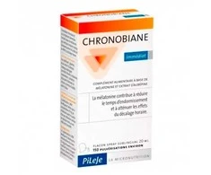 Maisto papildas su melatoninu geram miegui Pileje Chronobiane Instant 20ml