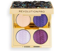 „Makeup Revolution Pro Ultimate“ akių šešėlių paletė „Hidden Jewels“, 4 atspalviai, 0,8 g