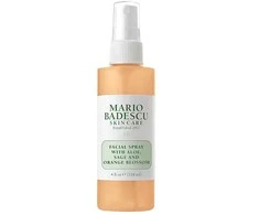 Mario Badescu Facial Purškiklis With Aloe, Sage And Oranžinis Blosssom veido purškiklis, 118 ml