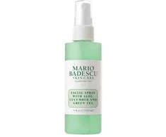 Mario Badescu Facial Purškiklis With Aloe, Cucumber And Žalias Tea žvalumo suteikiantis veido purškiklis, 118 ml