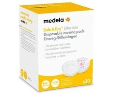 Medela Safe y Dry Ultra Thin Disposable įklotai į liemenėlę 30 vnt