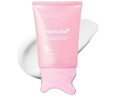 Medicube PDRN Collagen GUA SHA Neck Wrinkle Kreminis kremas su Gua Sha aplikatoriumi 50ml
