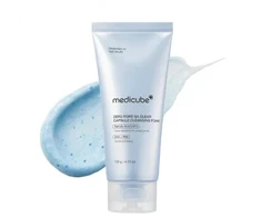„Medicube Zero Pore SA“ skaidrios kapsulės valomosios putos, 120 g