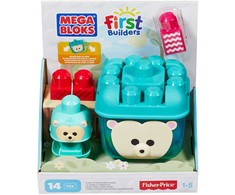 Mega Bloks, Pirmieji statybininkai, Konstruoti - Svyruojantis Ežiukas, Konstruktorius Rinkinys, Unisex, 1-5 Metalas