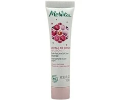 Melvita, „Nectar de Roses“, ekologiškas, drėkinamasis, dieninis, kreminis, veidui, 10 ml *Testuojamasis rinkinys