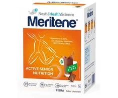 Meritene Active Senior Nutrition šokolado skonio turtingas skaidulų kokteilis 14 vnt.