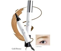 Mi Re "Brow Plume Perfection" antakių dažai ir tušas "Gold Bronze