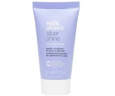 Milk Shake, Sidabrinis Shine, Paraben-Free, Hair Conditioner, For Neutralisation Of Geltona Tones, 50 ml