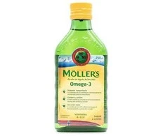MOLLER´S Moller's Moller's citrinų skonio menkių taukai 250ml