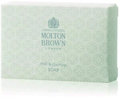Molton Brown pieno ir avižų muilo plytelė, 75 g