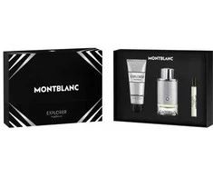 Mont Blanc Montblanc Explorer Platinum Eau De Perfume Purškiklis 100ml rinkinys vyrams 3 vnt