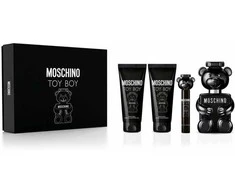 Kvepalų rinkinys vyrams Moschino Toy Boy (EDP, 100 ml + dušo želė, 100 ml + kūno losjonas, 100 ml + EDP, 10 ml)