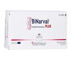 Narval Pharma Binarval Plus® 760mg 60 kapsulių