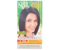 Naturaleza Y Vida Coloursafe Permanent Juodas Color 1 150ml Plaukų dažai