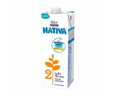 Nestle Nativa 2 pienas, skirtas patenkinti kūdikių nuo 6 iki 12 mėnesių mitybos poreikius 1 litras