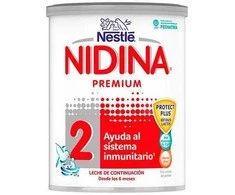 "Nestlé" tęstinis pienas "Nidina 2 Premium" 800g