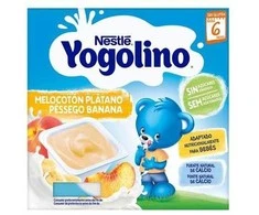 Nestle Yogolino Peach - Bananas 6m 4x 100g