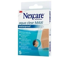 "Nexcare Aqua Clear Maxi Waterpoof" 5 vienetai