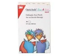 "Nexcare™ Opticlude™" ortoptinis spausdintas akių pleistras didelis 30 U