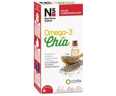 Ns Cardioprotect Omega-3 Chia 120 Capsules