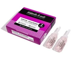 Nuggela Amp Sule "Nuggela - Sulé Keratin Hyaluronic Ampoules" Ampulės plaukams su keratinu Pack 2x