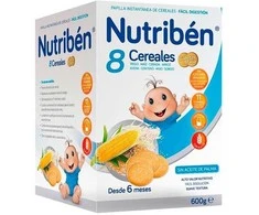 "Nutribén 8 Cereals Maria Krekeriai" 600g