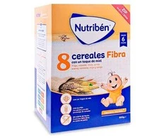 Nutribén 8 grūdai su medumi ir skaidulom 600g