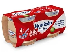 Nutriben Bipack Įvadinės daržovės su kalakutiena 120g