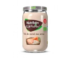 Nutribén Ecopotito Laisvai auginama vištiena su ryžiais 235g
