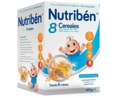 Nutribén Papilla 8 grūdų dribsniai 600g