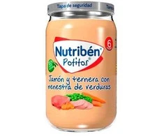 Nutribén Potito Kumpio, jautienos su daržovėmis 235g