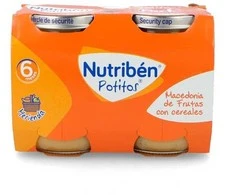 Nutribén Potito Makedonija Vaisiai ir grūdai 2x190g