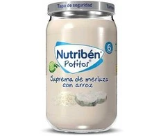 Nutribén Potito Suprema jūros lydekos su ryžiais 235g